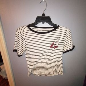 Joe Boxer Cropped Tee